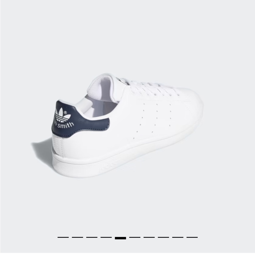 Classic Adidas Stan Smith Collegiate Navy Lace Up Sneakers Men’s Size 8